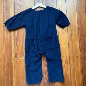 Mabo Gemma romper.  Navy blue, sz 2/3